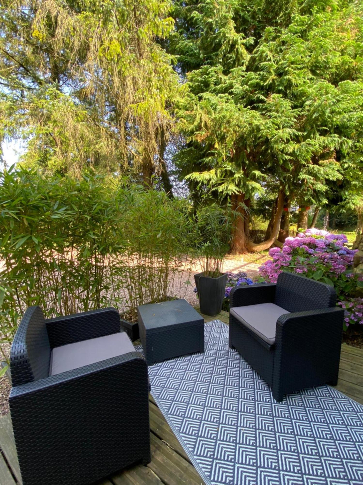 L'Hotie De Broceliande, Au Coeur Des Sites Naturels Et Legendaires Paimpont Exterior foto